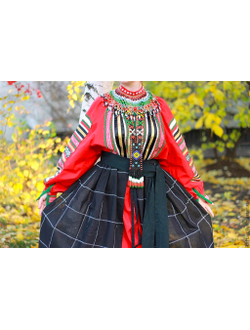 Русский народный женский костюм "Паневный комплекс"
