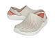 CROCS LITERIDE CLOG КРЕМОВЫЕ С РОЗОВЫМ