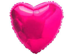 Фольгированное сердце фуше