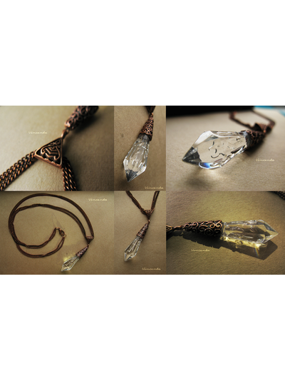 Медный кулон &quot;Волшебный Кристалл&quot;