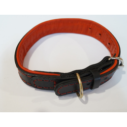 Ошейник 2.5*59см (красно-черный)