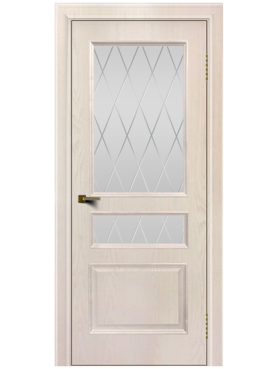 ЛАЙНДОР (УЛЬЯНОВСК)/ МОДЕЛЬ КАЛИНА/ ПОЛОТНО ОСТЕКЛЕННОЕ/ НАТУРАЛЬНЫЙ ШПОН ЯСЕНЯ/ ТОН 27 (ЯСЕНЬ ЖЕМЧУГ)