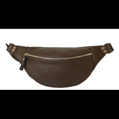 Кожаная поясная сумка Belfiore brown (арт. 7003-04)