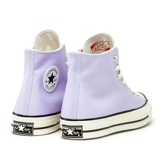 Lavender chuck taylors cheap