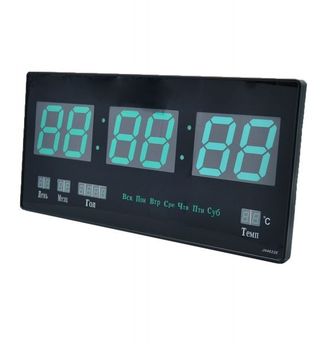 часы настенные электронные JH-4622 зеленые цифры