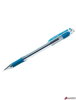 Ручка шариковая Berlingo "I-10" синяя, 0,4мм, грип. CBp_40012