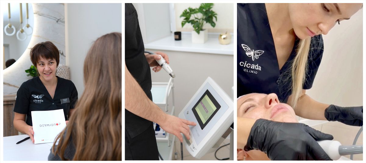 Dermadrop - безинъекционная мезотерапия Cicada Clinic 