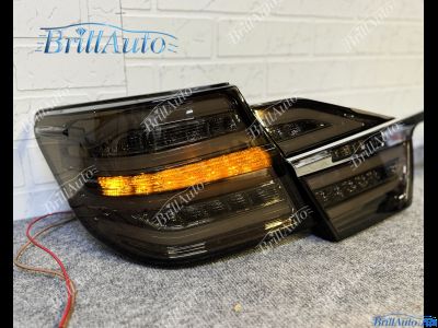 Стопы Toyota Camry 55 стиль Mercedes черные тонированные