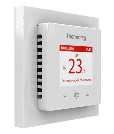 Сенсорное управление Easy Touch терморегулятора Thermoreg TI-970 White 