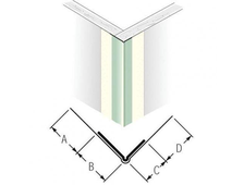 Металлизированный уголок на бумажной основе Sheetrock (внешний угол)