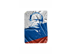 Покрывало с Путиным №6