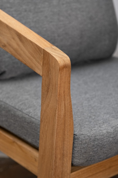 Кресло обеденное из тика Vento