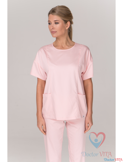 БЛУЗА МЕДИЦИНСКАЯ DR.SUPER "Sky" розовая