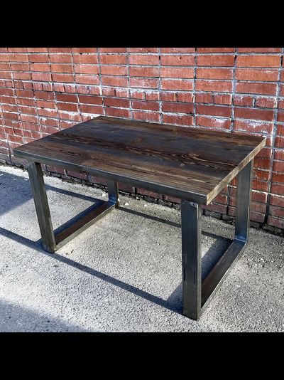 стол из слэба, мебель из лиственницы, мебель из массива, лиственница, слэбы дерева, стол из ствола