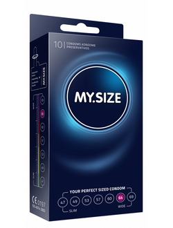 ПРЕЗЕРВАТИВЫ MY.SIZE №10 РАЗМЕР 64