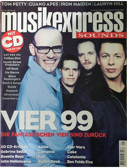 Musikexpress Sounds Magazine Januar 2000 Beastie Boys, Иностранные музыкальные журналы, Intpressshop