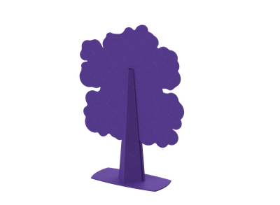 Перегородка фигурная "Дуб"