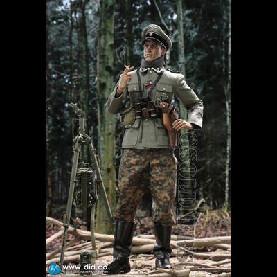Немецкий командир в зимнем обмундировании - КОЛЛЕКЦИОННАЯ ФИГУРКА 1/6 scale Action figure Fredo - SS-Panzer-Division Das Reich MG42 Gunner Ver C (D80132) - DiD
