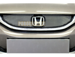 Защита радиатора Honda Civic IX (рестайлинг) 2013-2017 chrome