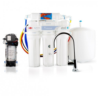 Cистема обратного осмоса ATOLL A-550P STD (A-560EP), 5 ступеней с насосом