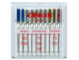 Набор игл для бытовых машин  COMBI. "Organ" (Вьетнам), 1 пенал (10шт). Ассорти.