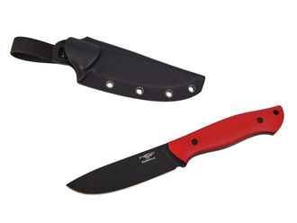 Нож Pride G10 Red D2 BlackWash