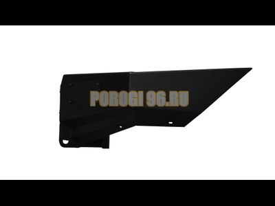 Передний силовой бампер серии Трофи на SsangYong Kyron 2007-2015 (02.080.01)