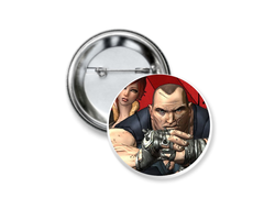 Значок закатной Borderlands, Бордерленд №34