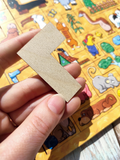 Головоломка тетрис "Деревня"