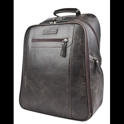 Кожаный рюкзак Cossira brown (арт. 3048-04)