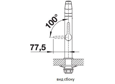Смеситель Blanco PANERA-S
