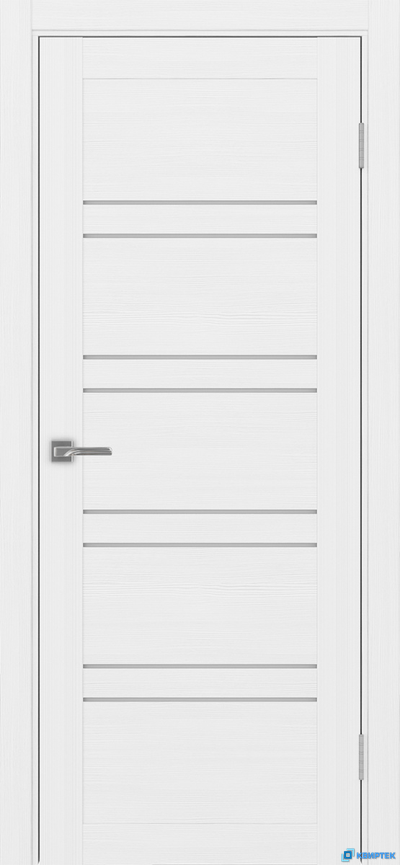 Дверь Оптима Порте царговая экошпон Турин 560 Белый лёд купить в Челябинске | КВИРТЕК