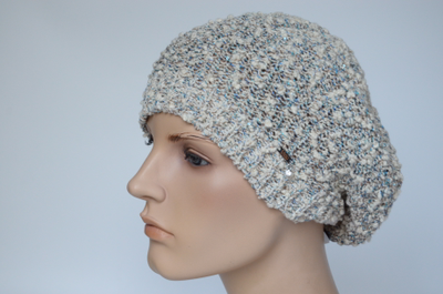 Итальянский берет меланжевый