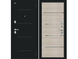 R-2 Лайн Букле черное/Cappuccino Veralinga