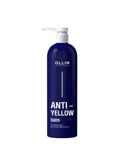 OLLIN ANTI YELLOW Антижелтый бальзам для волос, 500 мл