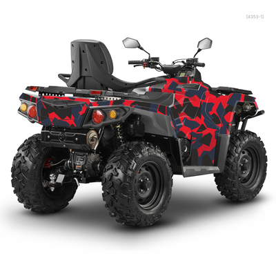 Наклейки на квадроцикл Aodes Pathcross 1000 mud pro - 2022 №4353-1