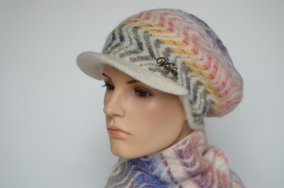 шарф хомут и кепка Вицио Италия фото