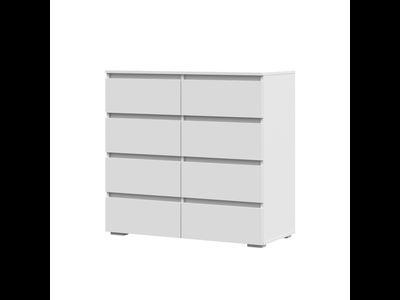 Хелен КМ 04 Комод 8 ящиков 1000х958х465 белый