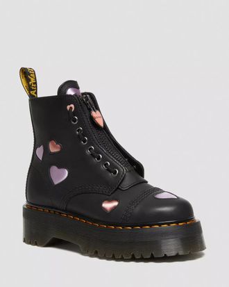 Dr Martens Sinclair Leather Heart Platform