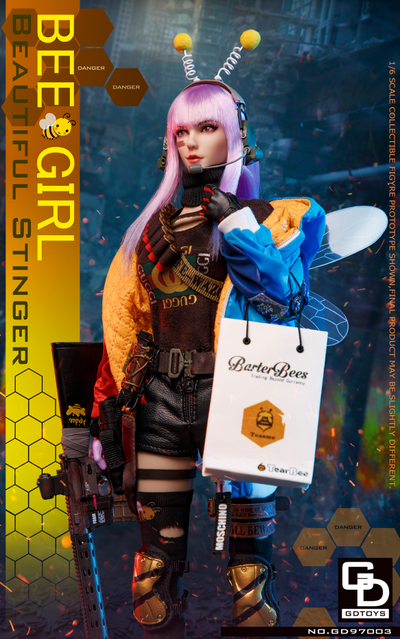 Пчелка, девушка-стрелок - КОЛЛЕКЦИОННАЯ ФИГУРКА 1/6 scale END BEE GIRL (GD97003) - GDTOYS
