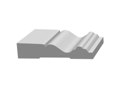 Наличник Ultrawood N 002 i, архитектурный ЛДФ, грунт под покраску, (2000x89x18 мм)