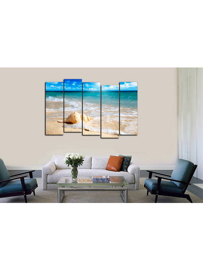 Модульная картина "Теплые волны"