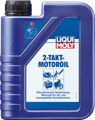 Масло моторное Liqui Moly 2-Takt-Motoroil selbstmischend (полусинтетическое) - 1 Л (3958)
