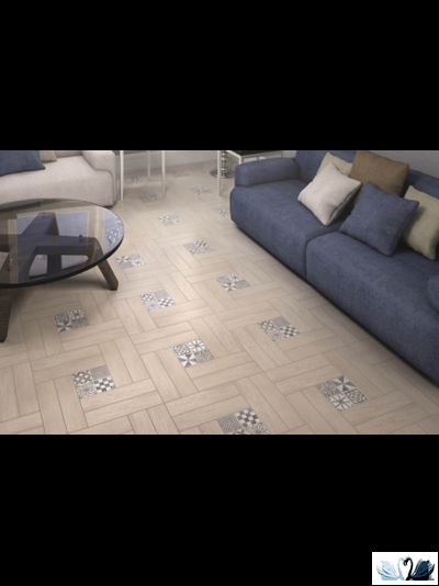 Керамогранит Керама марацци Вяз 10 х 40 см, доска бежевого цвета, SG400100N, под дерево