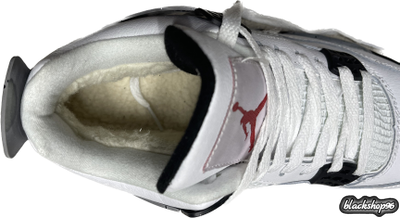 NIKE AIR JORDAN 4 WHITE CEMENT С МЕХОМ (35-45)