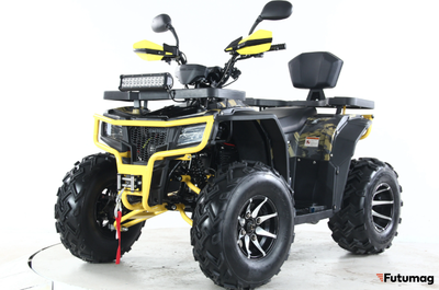 Бензиновый квадроцикл MOTAX GRIZLIK U200 LUX желтый