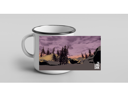 Кружка металлическая эмалированная The Long Dark, Лонг Дарк №10