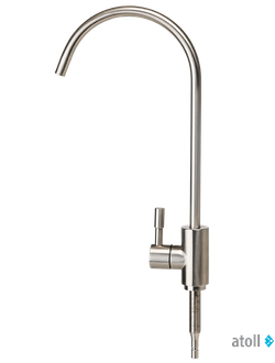 Кран питьевой atoll F-304SS нерж.сталь (Quick)