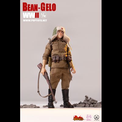 Красноармеец Антон (диверсант) - КОЛЛЕКЦИОННАЯ ФИГУРКА 1/12 Bean Gelo series - Anton (BGS022) - POPTOYS