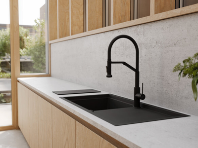 Смеситель OMOIKIRI MAKKARI 2 PLUS-SB GM-BL